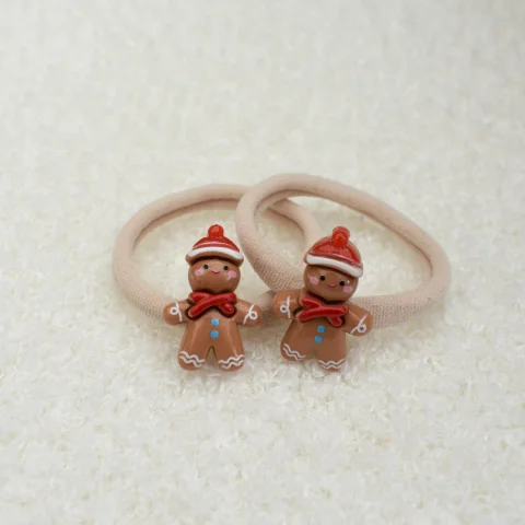 Haarelastiekjes kerst 