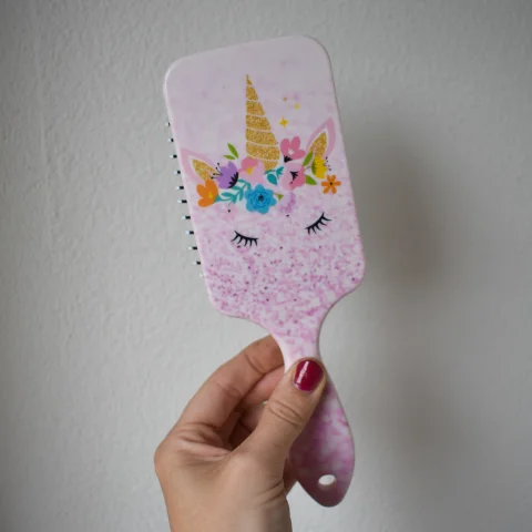 Haarborstel unicorn 