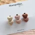 Miniatuur van Set - suede hartjes
