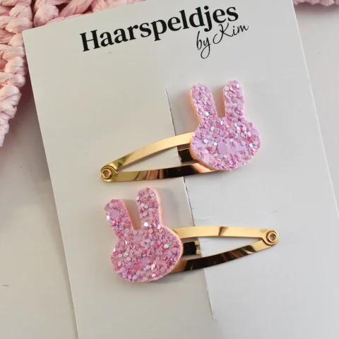 Konijnensetje - paars