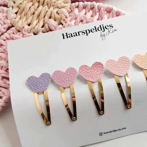 Hartjes set - pastel 