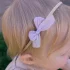 Miniatuur van Babyhaarbandje - roze strik