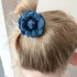Miniatuur van Maxi haarelastiek - donker denim