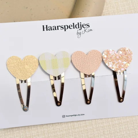 Hartjes set - yellow love